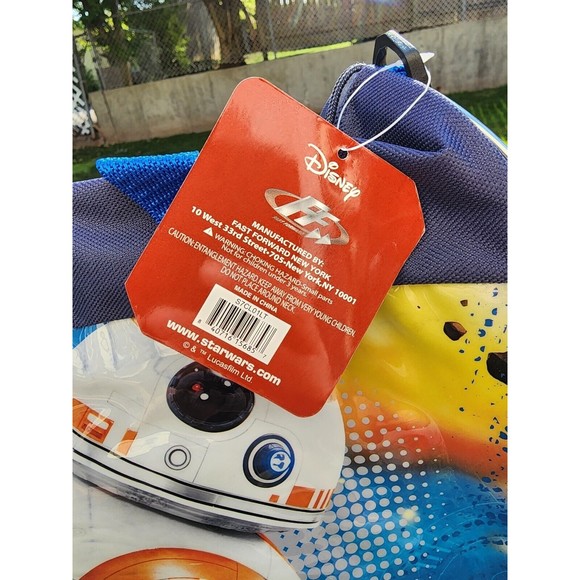 Disney Star Wars BB-8 Duffle Bag Overnight Bag Carry-on  NWT 14.5"L 10"H 7"W - Picture 4 of 15